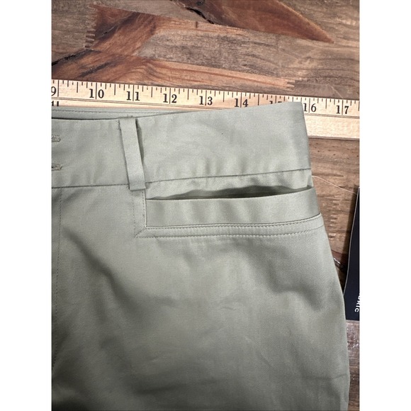 Chaps Womens Green Sage Tint Straight‎ Leg Classic Pant Size 8 NWT - Picture 6 of 8